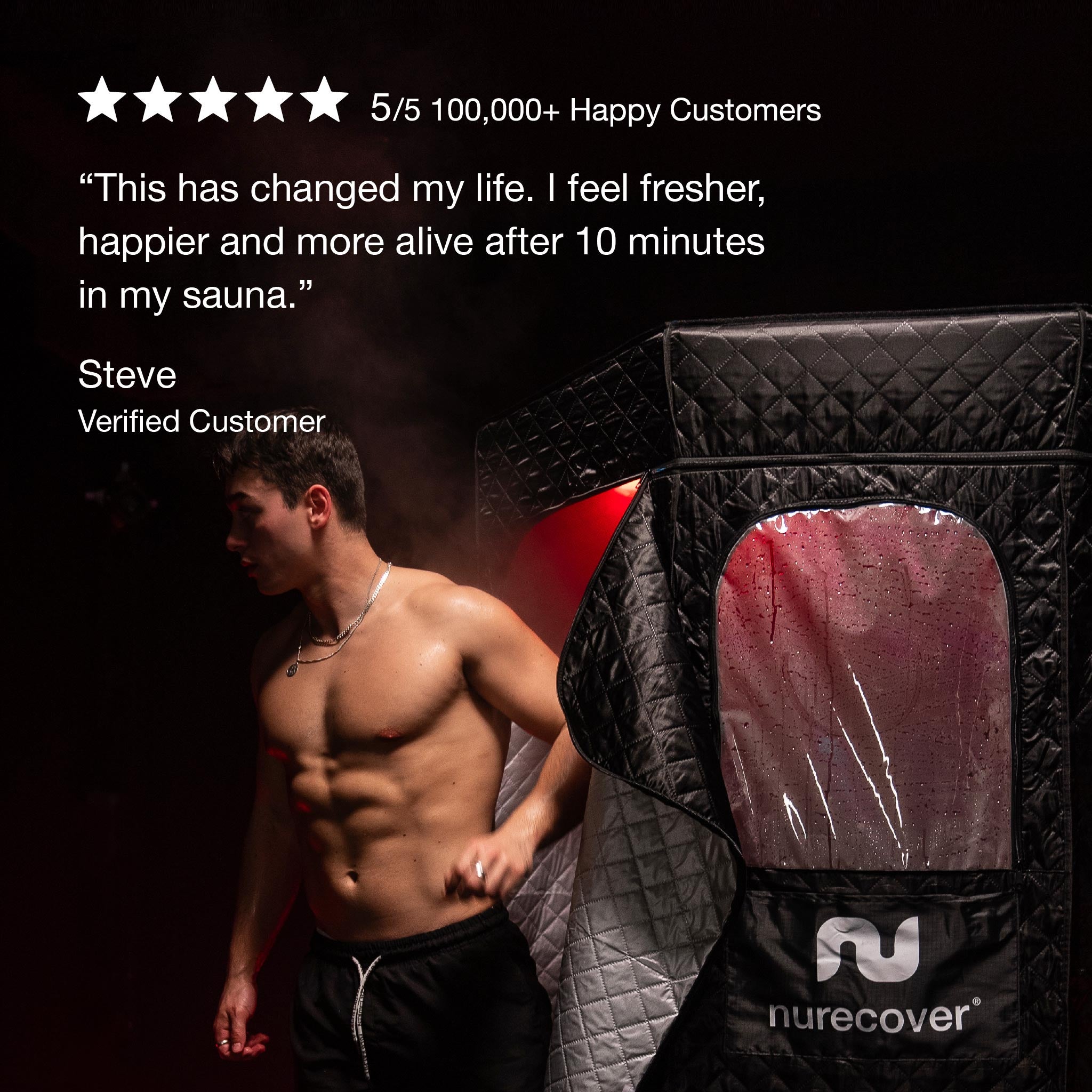 nurecover Tropic Home Steam Sauna