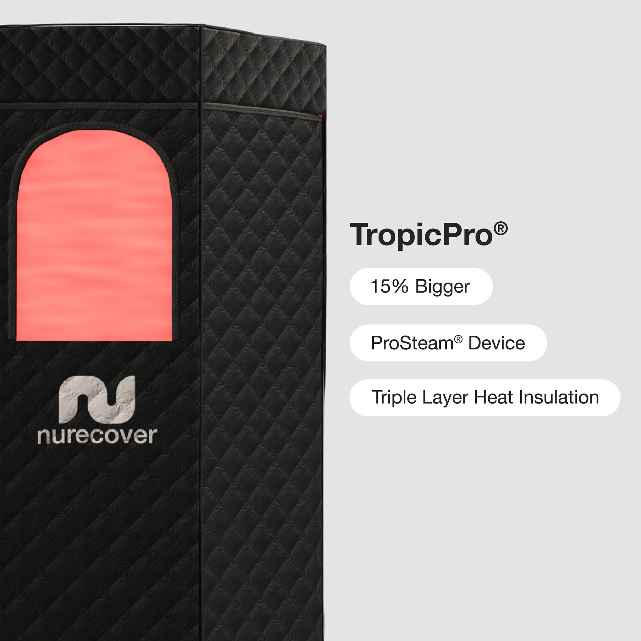 nurecover Tropic® Home Steam Sauna