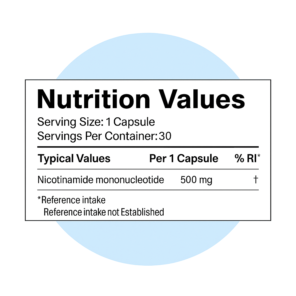 Nurecover® Pure NMN 500mg Capsules – nurecover