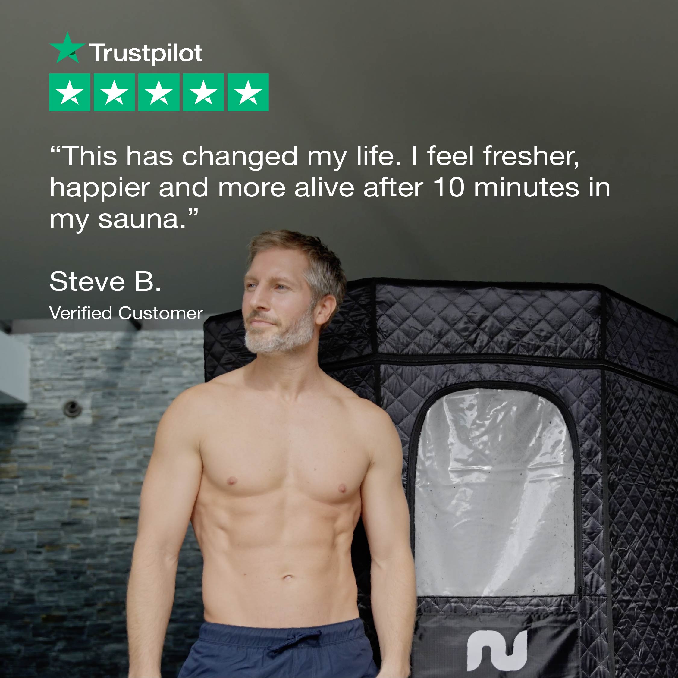 nurecover Tropic® Home Steam Sauna