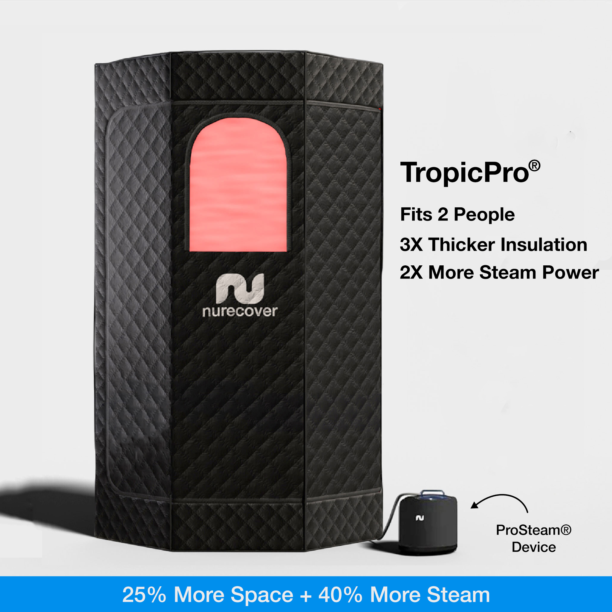 nurecover Tropic® Home Steam + Sauna